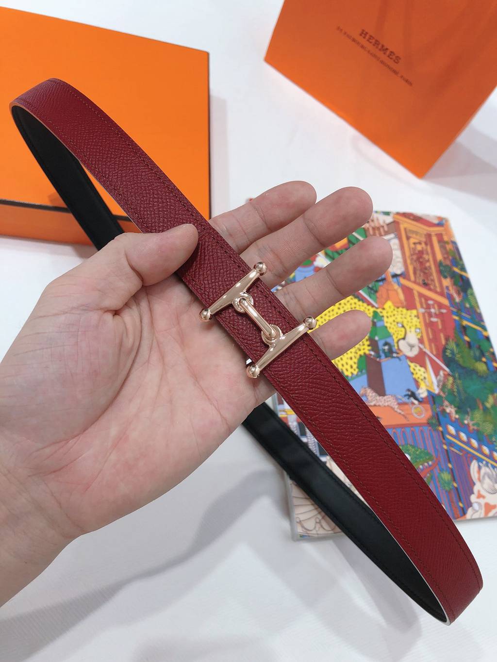H**mes belts 24mm